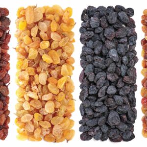 Types of Raisins and Sultanas